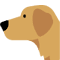 Goldendoodle Puppy Head Icon
